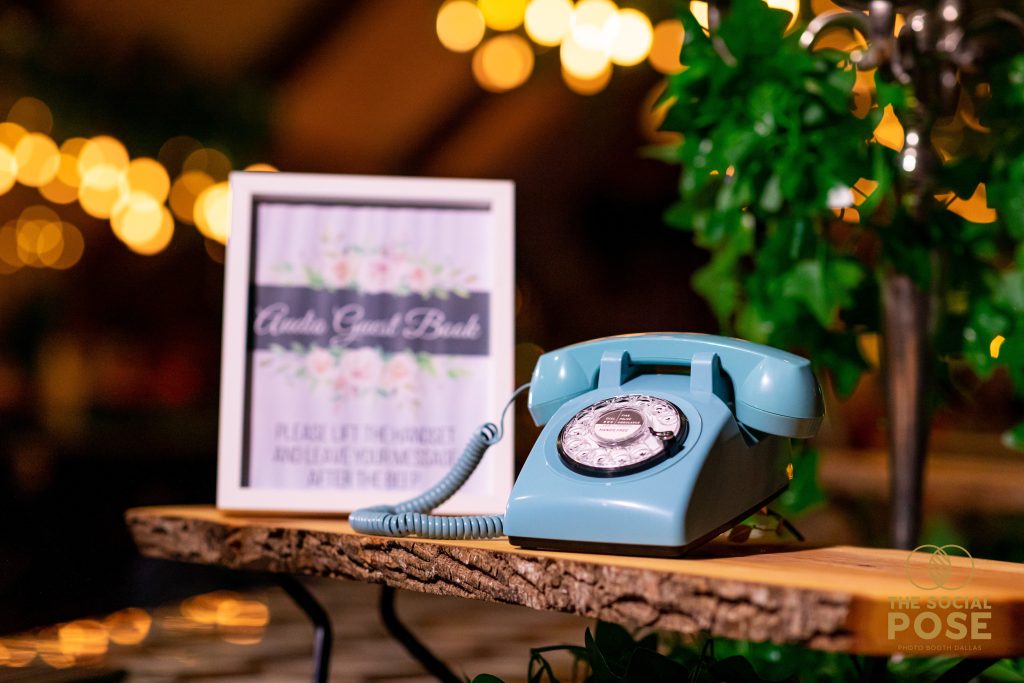Wedding Audio GuestBook Phone Rental Dallas